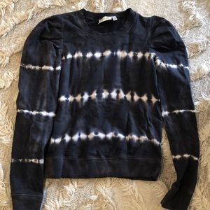 Puff sleeve sweatshirt